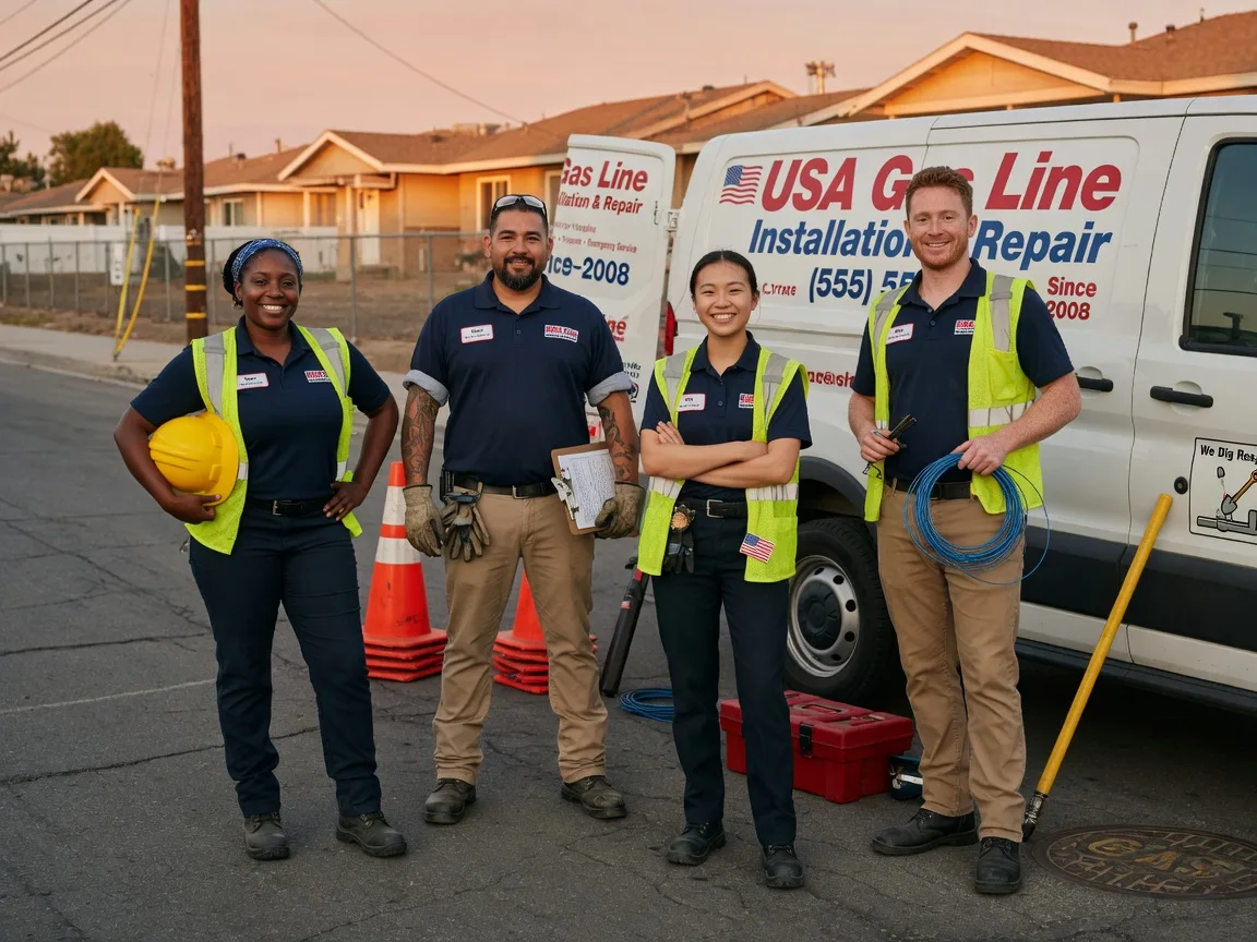 Gas Line Installation company in Paris, ME